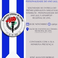 PRÊMIO JORNALISTA SHIGUEYUKI YOSHIKUNI PERSONALIDADE DO ANO 2025